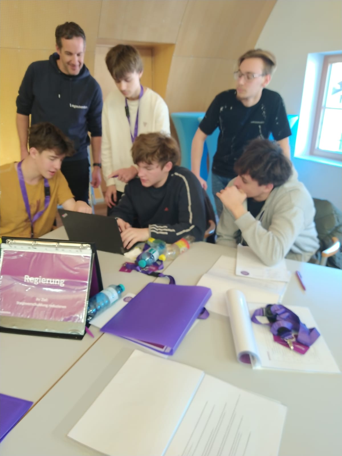 Ecomania5 Schüler:innen bei Ecomania