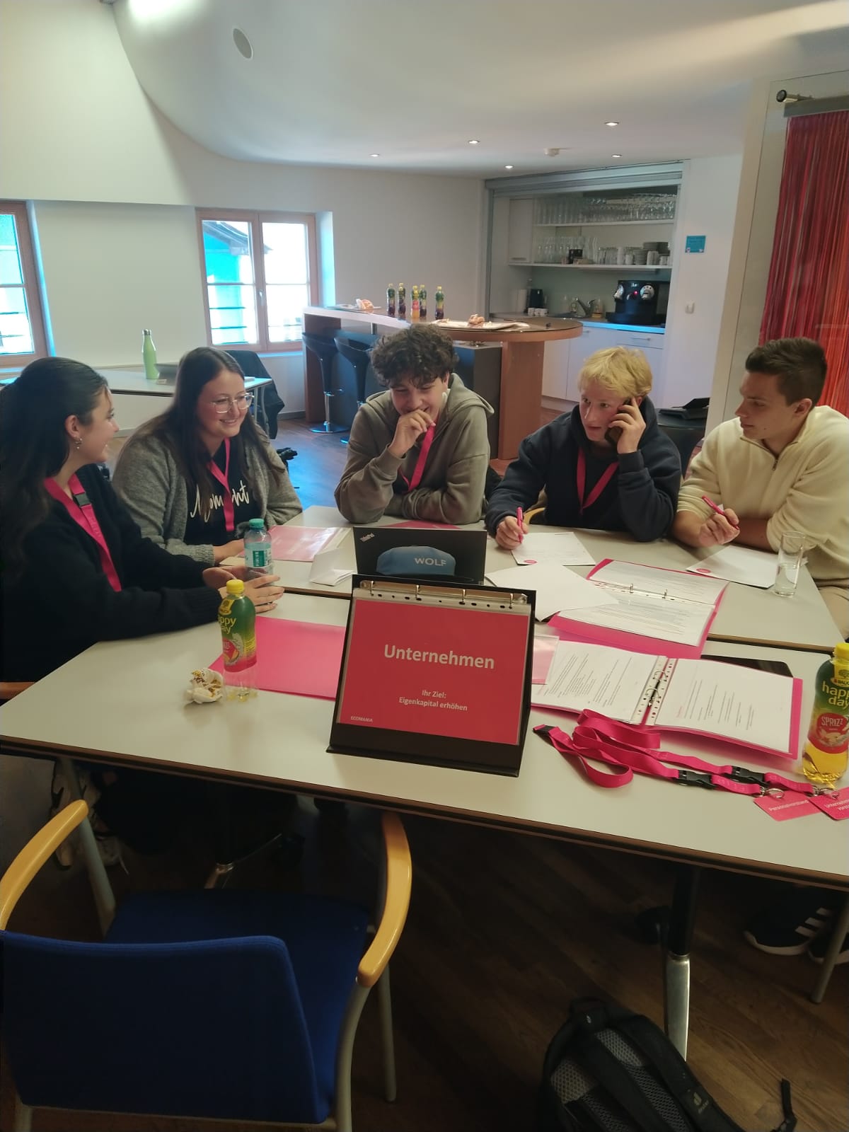 Ecomania2 Schüler:innen bei Ecomania