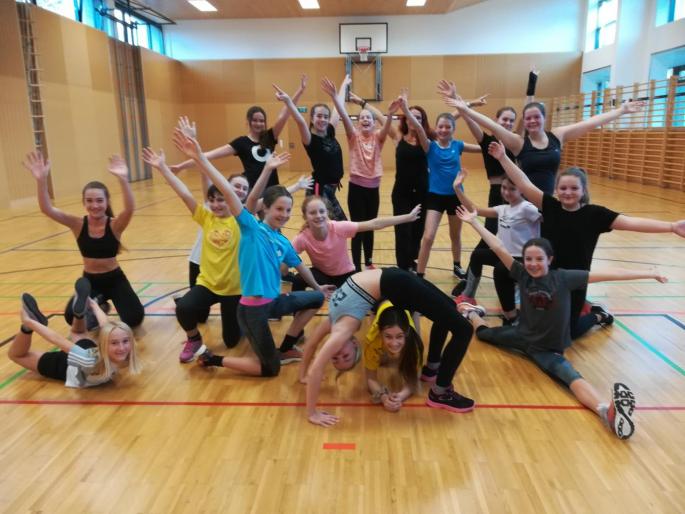 Jazztanzstunde Sportunterricht 