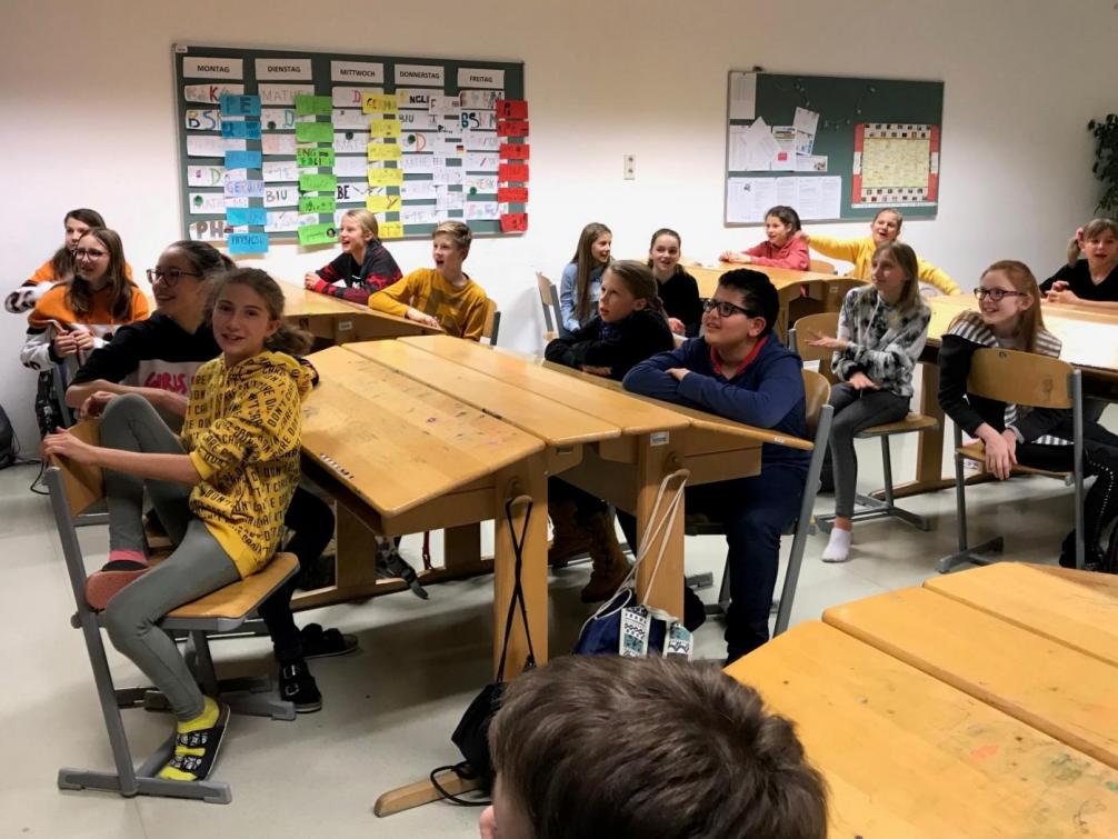 Nacht der Mathematik_Schüler*innen beim Zuhören