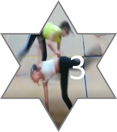 Schülerinnen im Sport