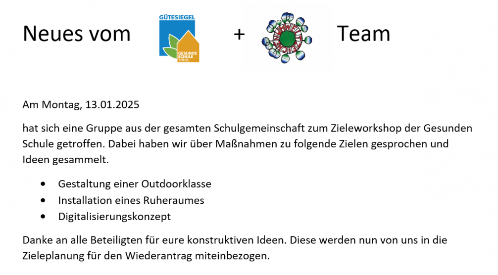 Umweltzeichen Newsletter