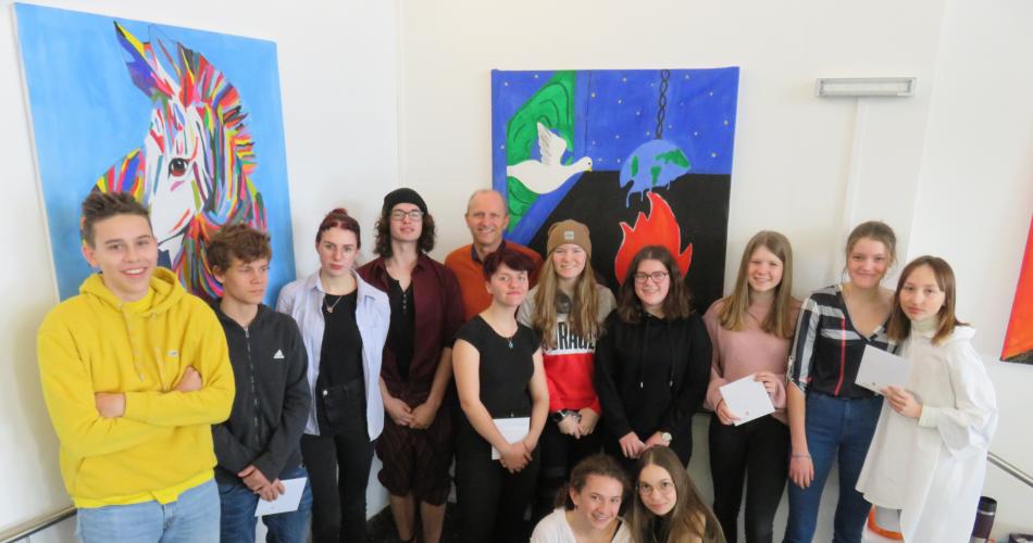 Redewettbewerb 19/20_Foto aller Teilnehmer*innen