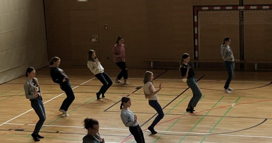 Hip Hop in der Sporthalle