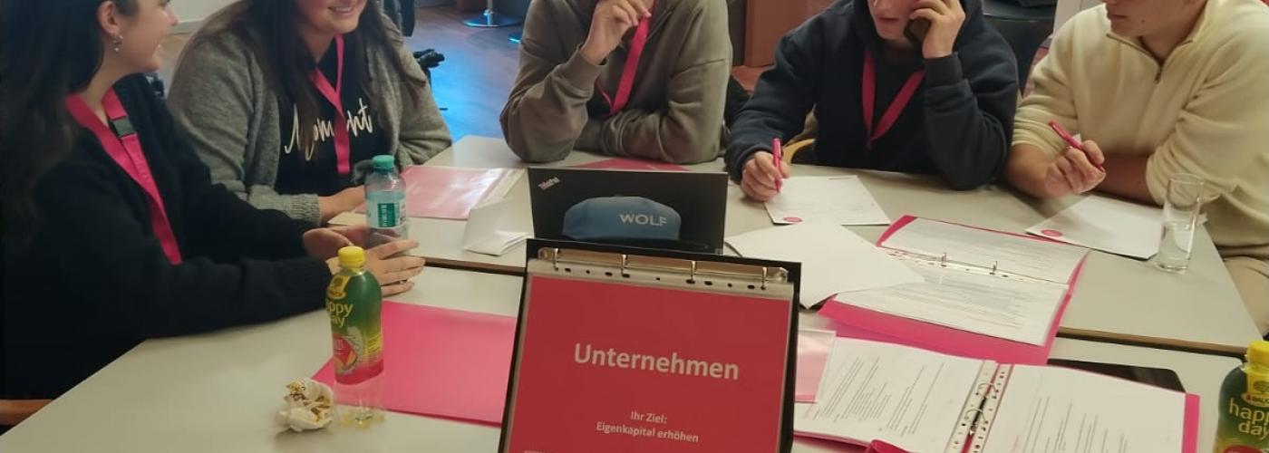 Schüler:innen bei Ecomania